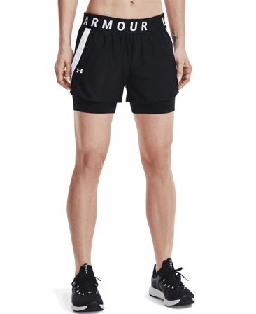 Under Armour Play Up 2-in-1 Wmn Black / White