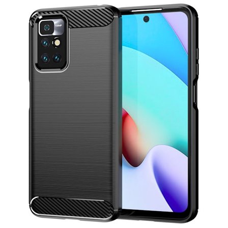 Carbon Flex Etui Xiaomi Redmi 10 Prime / Redmi 10 - Sort