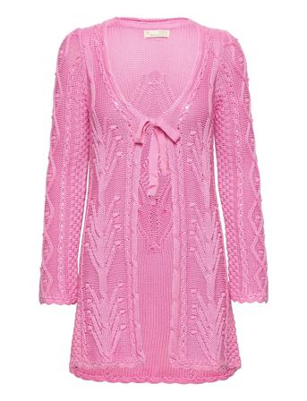 Mary Long Cardigan Pink ODD MOLLY