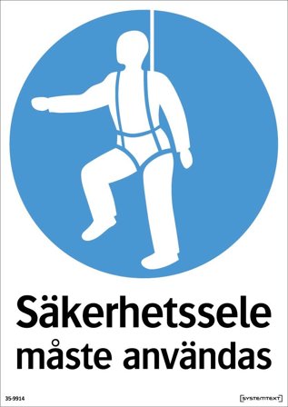 Systemtext 359914 Skylt 297 x 210 mm, Skyltar