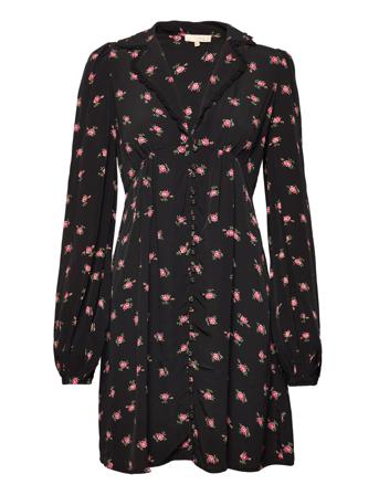 Autumn Button Down Dress Kort Kjole Multi/mønstret By Ti Mo