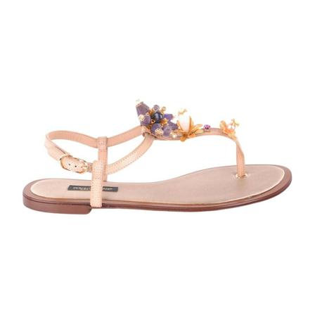Dolce & Gabbana Sandalen , Roze , Dames , Maat: 36 EU