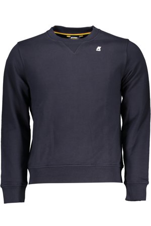 K-way Felpa Senza Zip Uomo Blu
