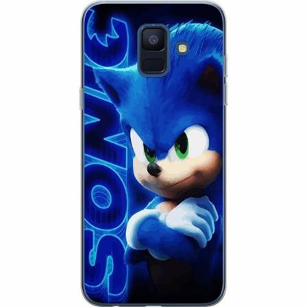 Samsung Galaxy A6 (2018) Mjukt Skal - Sonic The Hedgehog