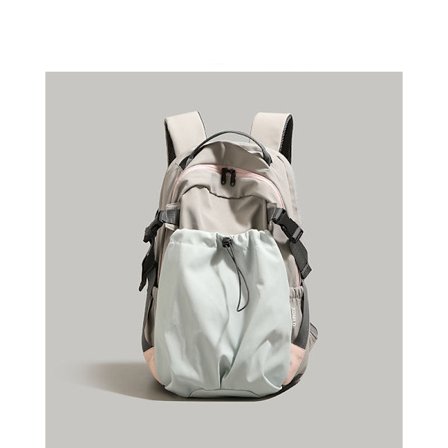 Ryggsekk herre enkel stor kapasitet dataryggsekk dame hverdagslig japansk stil ungdomsskoleelev videregående skoleelev skolesekk herre