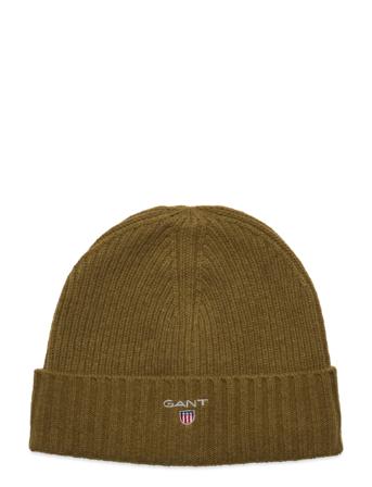 Unisex. Wool Lined Beanie Green GANT