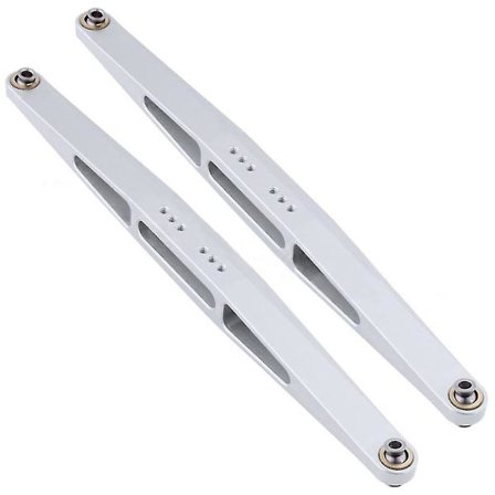 2 st metall släpvagn A för Un Udr 1/7 Rc bil S tillbehör