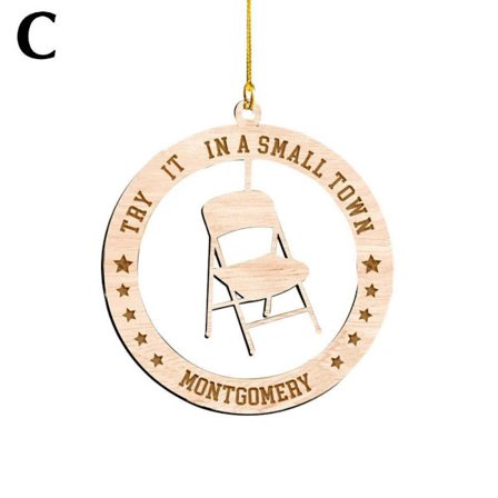 Jul Foldestol Ornament Julevedhæng C C