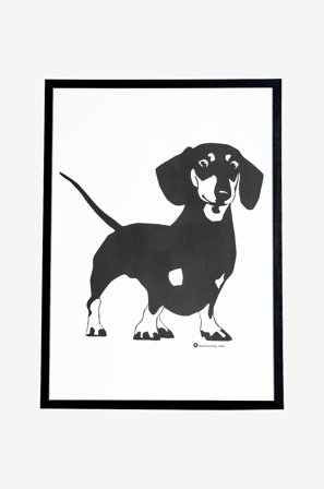 Rotor design - Poster Åke - Vit - Posters - Från Homeroom