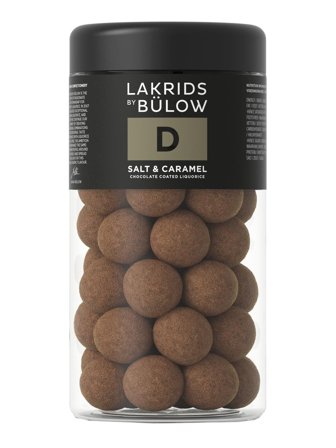 Lakrids by Bülow Sweet liquorice coated with sea salt and dulce chocolate 0.27kg