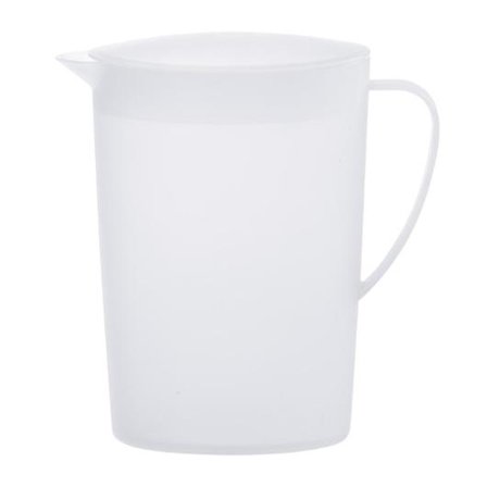 GASTROMAX Kanna med lock 2L transparent - Lyreco - Kök och servering - Köksutrustning - Köksartiklar