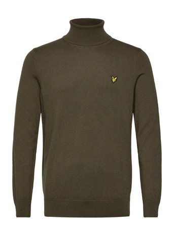 Lyle & Scott | Cotton Merino Turtleneck Jumper | XL