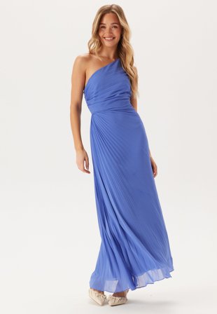 FOREVER NEW-Mirabelle Pleated Asymm Maxi Dress-40(UK12)