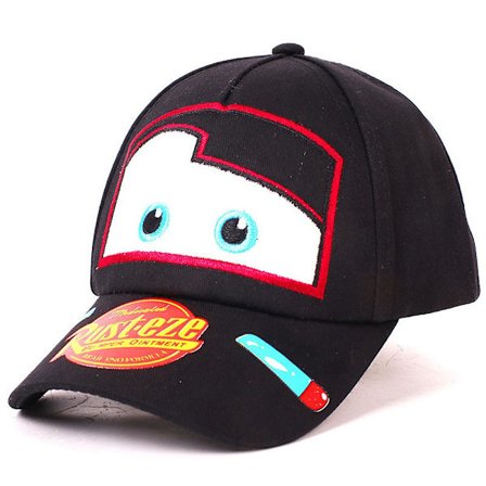 Lasten poikien ja tyttöjen autot Salama McQueen -lippalakki lapsille Kesäaurinkolippa Säädettävä lippis