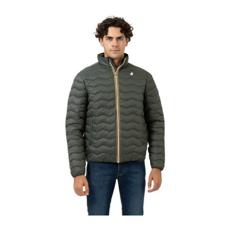 K-Way, Winter Jackets Groen, Heren, Maat:XL,Polyamide