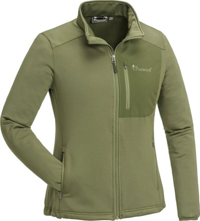 Pinewood Women's Brenton Power Fleece Women middle-layer synthetic jackets Green M