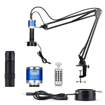 1080P 4K FULL HD Industriell Mikroskop C-Mount Digital Kamera Via Type Måling