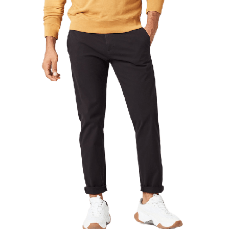 Dockers Smart 360 flex chino taper Byxor Herr Svart 38"/32"