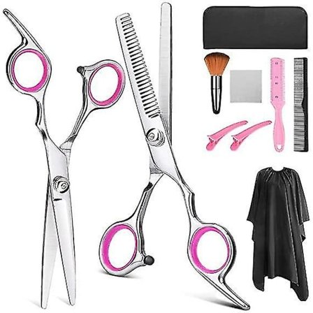 10-pack Frisörsaxset Professionella Hårsaxverktyg