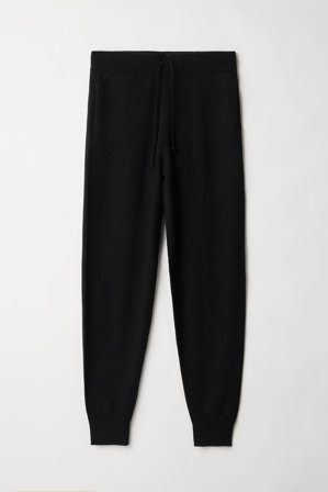Soft Goat - Joggers - Women cashmere pants - M - Black