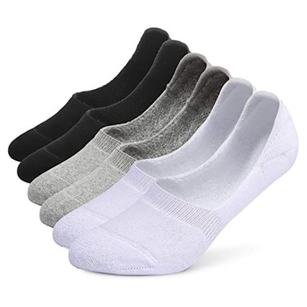 Herresokker i ternet mønster til (6 par) flerfarvet bomuld, blød