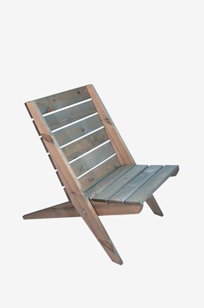 Hillerstorp - Stol Granny Pine Oiled - Grå - Havelænestole - Fra Homeroom