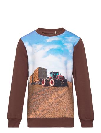 Sweatshirt Ls Minymo Brown