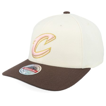 Mitchell & Ness - NBA - Beige - adjustable - Cap - Cleveland Cavaliers Blush Sand Cream/Brown A-Frame Adjustable - Hatstore