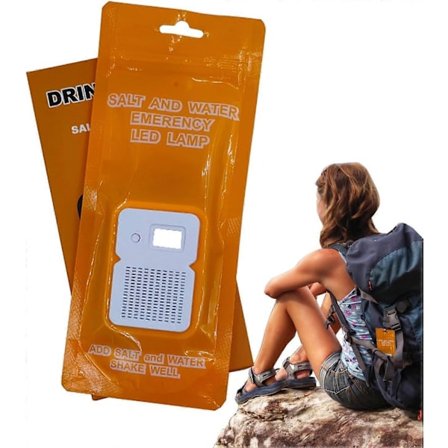 LED-lampa | Resesaltlampa | Kompakt lampa, tåligt belysningsverktyg för natten (FMY)