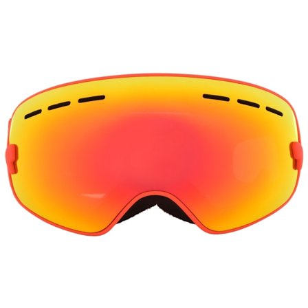 Dobbeltlags Anti-dug Store Sfæriske Udendørs Børnebeskyttelses Ski Sport Briller Skøjteløb Briller Rød Ramme