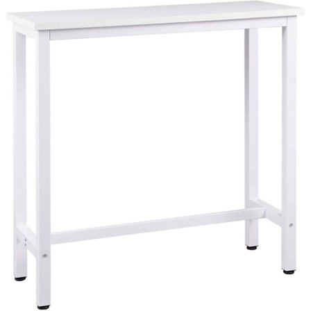 Rootz Modern Bar Table - Konsolbord - Spisebord - Robust jernstel - Ridsefast - Vandafvisende - 40cm x 100cm x 100cm