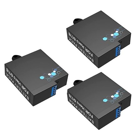 1800mah akut Yhteensopiva Gopro-akku, USB tarkka lataus näyttölaturi Yhteensopiva Gopro Hero 8/7/6/5 musta kamera Gopro-tarvikkeet