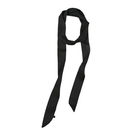 Smal, Langt Skjerf Veske Bånd SVART Svart