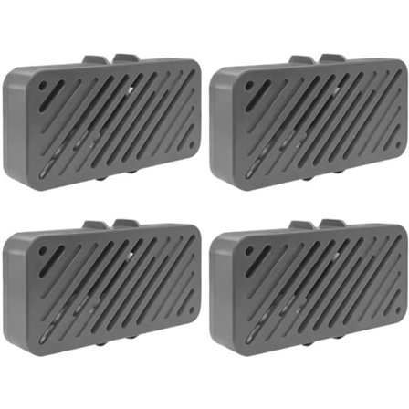 Velegnet til 4-delt sæt med lugtfjernende og anti-lugt partikler til Dreame robotstøvsuger X40/X50/S40/S30 serien vandtank version