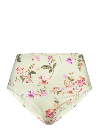 Ivy Bikini Bottom Swimwear Bikinis Bikini Bottoms High Waist Bikinis Blå By Malina*Betinget Tilbud