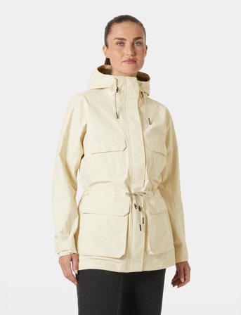 Helly Hansen W Escape Utility Raincoat - Cream - L