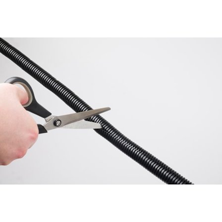 Kabelkanal Ø32mm 1,1m Sort