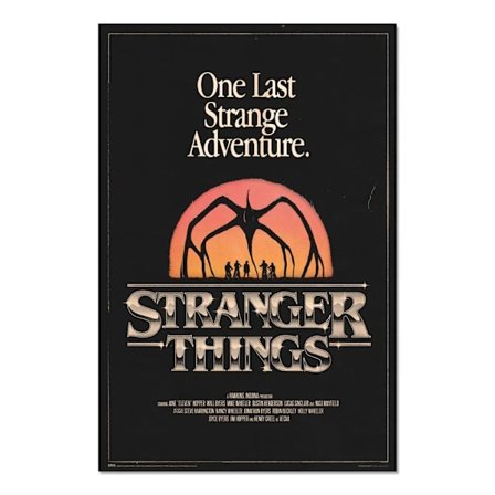 Poster - Stranger Things - Season 5 - One Last Strange Adventure
