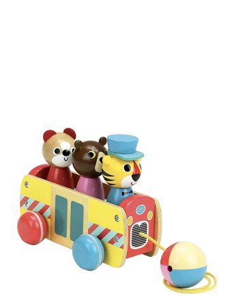 Coach Pull Toy Patterned Vilac