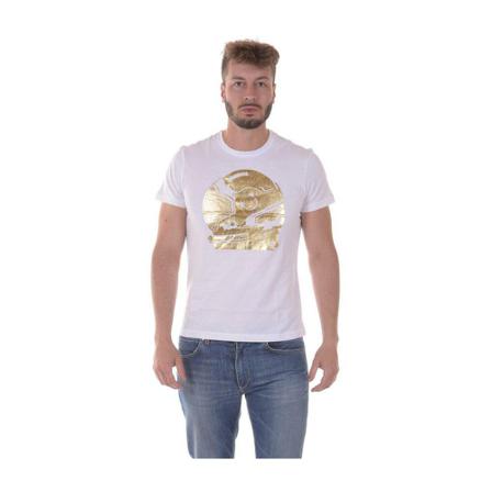 Versace Jeans Couture, T-Shirt Wit, Heren, Maat:S