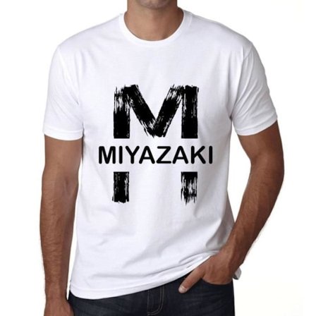 T-shirt för herr Miyazaki Vintage T-shirt