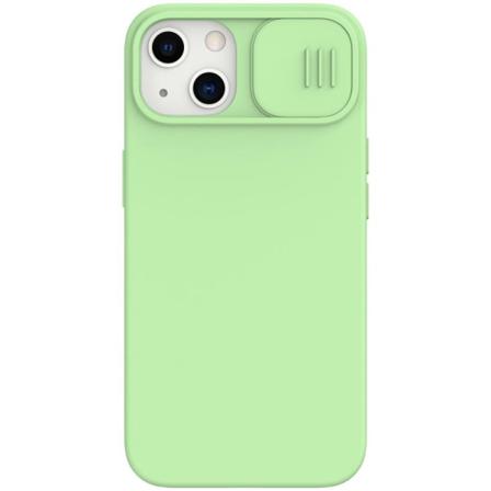 Iphone 13 - Nillkin Camshield Silky Liquid Skal - Grön