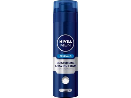 NIVEA Rakskum Men Shaving Foam 200ml - Lyreco - Sjukvård och omsorg - Hygien - Rakprodukter