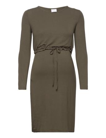 Mlalison June L/S Jrs Abk Dress 2F E. A. Brown Mamalicious
