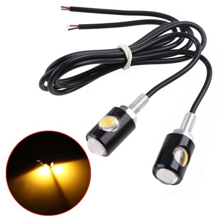 Universal Motorcykel Nummerplade LED Lys 12V Mini Lampe Motorcykel Bremselys