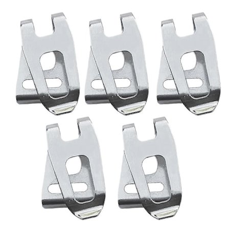 5 stk. Bælteclips Kroge Hårdt Jern Bælteclips Krog Elværktøj + Skruer Til Makita