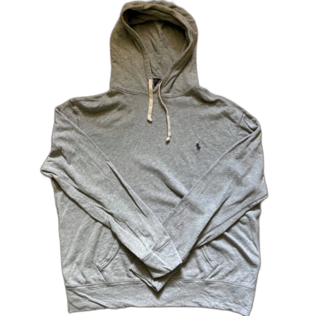 Grå hoodie från Polo Ralph Lauren