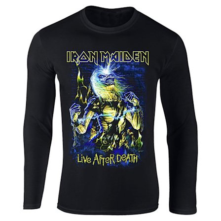 Iron Maiden Live After Death långärmad t-shirt