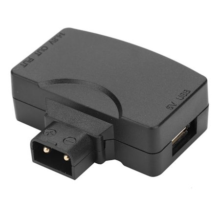 D Tap till 5V USB Adapter Kontakt för V Mount Videokamera Batteri BMCC