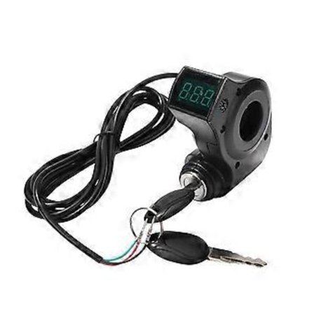 Elektriskt scooter tändningslås för KUGOO M4 PRO Kick Scooter Skateboard Cylinder Startmotorlås med 2 nycklar